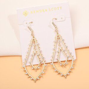 NEW Kendra Scott Alice Gold Drop Earrings